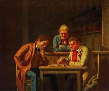 喬治 迦勒賓 賓漢姆 The Checker Players 喬治 迦勒賓 賓漢姆 The Checker Players